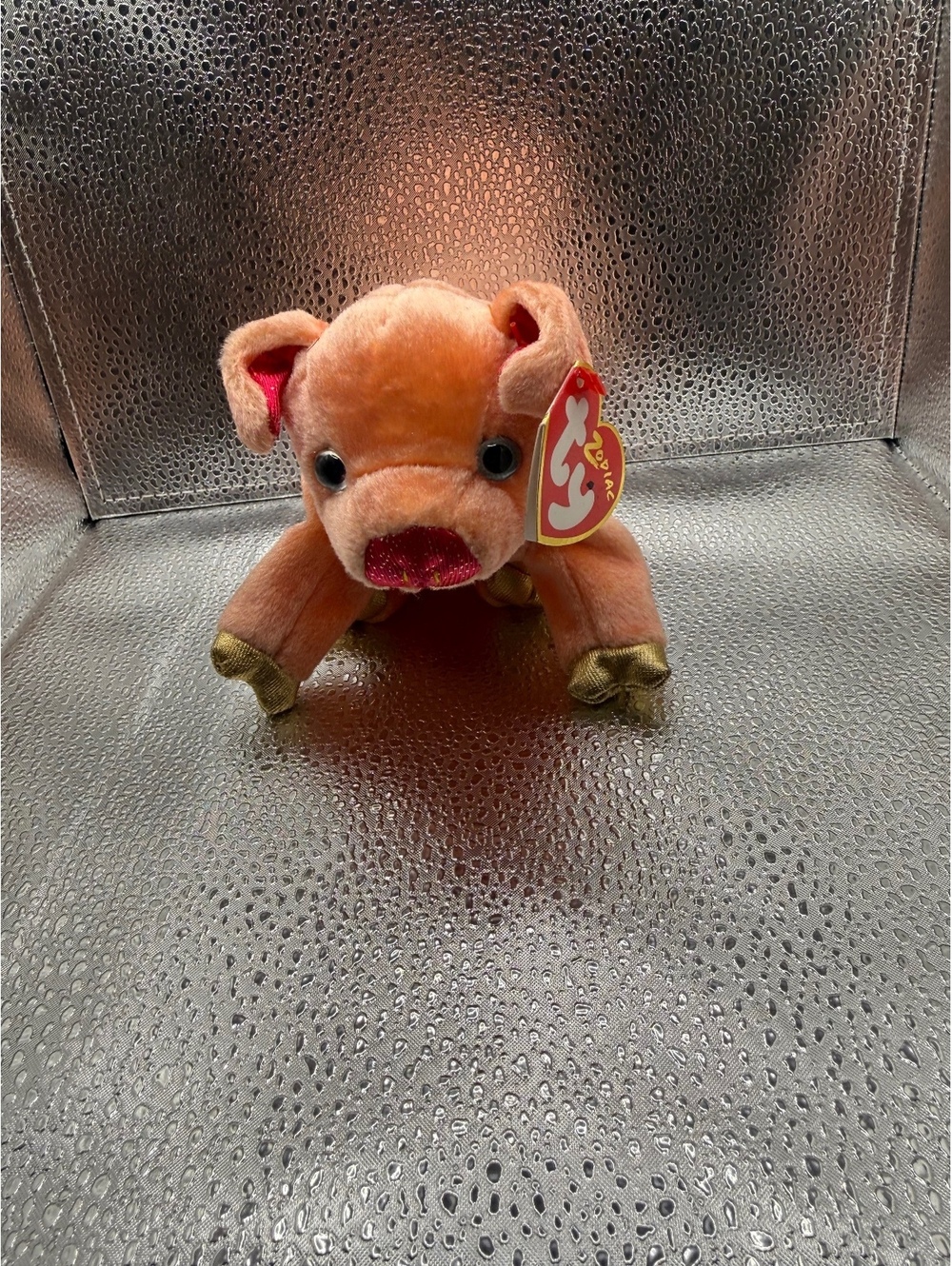 Ty Beanie Babies Pig Plush Stuffed Animal with Tag